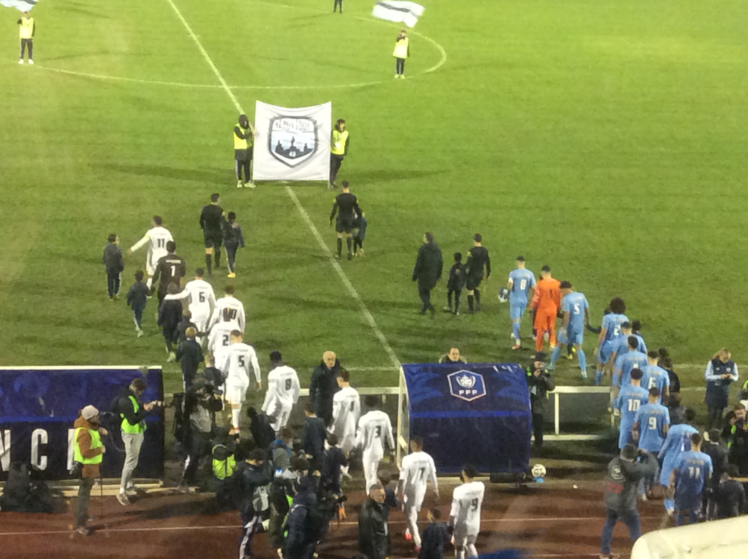 Coupe de France le puy foot 43 4-0 Montpellier réaction après match